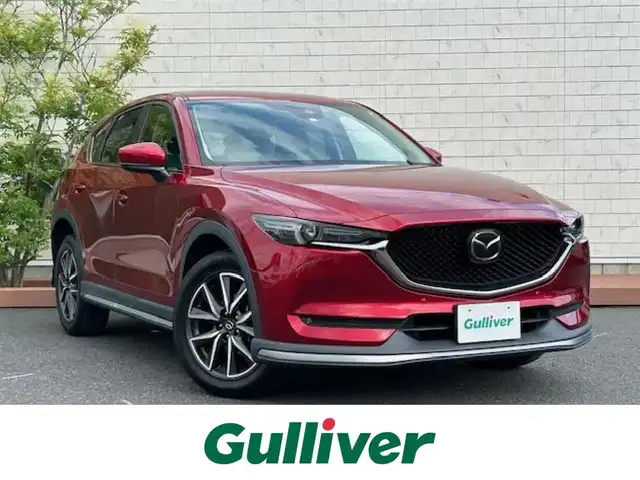 マツダ ＣＸ－５ 20S プロアクティブ 茨城県 2018(平30)年 9.8万km 赤 純正ＨＤＤナビ　/-BT/フルセグTV/FM/AM/メモリー付パワーシート　/レーダークルーズコントロール　/ステアリングヒーター　/シートヒーター（運転席＆助手席）　/バックカメラ　/ＥＴＣ　/コーナーセンサー前後　/ＬＥＤライト　/純正１９インチアルミホイール/エアバックW/スマートキー/プッシュスタート/パワーステアリング/パワーウィンドウ/社外フロアマット/スペアキー
