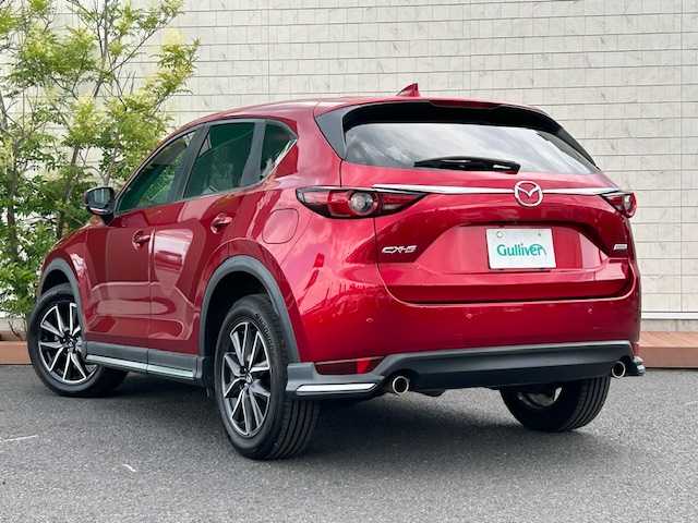 マツダ ＣＸ－５ 20S プロアクティブ 茨城県 2018(平30)年 9.8万km 赤 純正ＨＤＤナビ　/-BT/フルセグTV/FM/AM/メモリー付パワーシート　/レーダークルーズコントロール　/ステアリングヒーター　/シートヒーター（運転席＆助手席）　/バックカメラ　/ＥＴＣ　/コーナーセンサー前後　/ＬＥＤライト　/純正１９インチアルミホイール/エアバックW/スマートキー/プッシュスタート/パワーステアリング/パワーウィンドウ/社外フロアマット/スペアキー