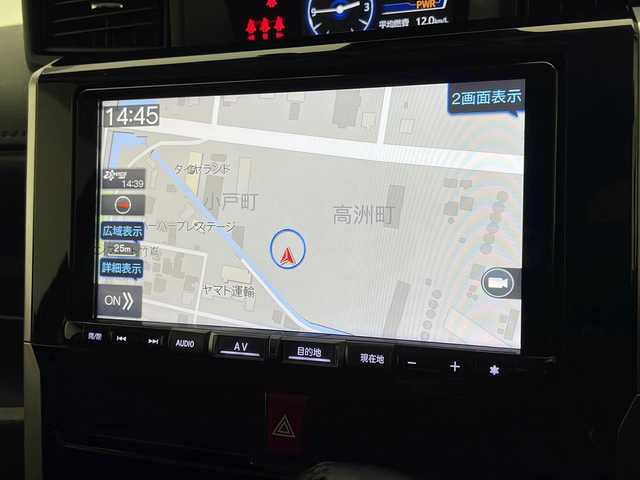 ダイハツ トール カスタムG 宮崎県 2021(令3)年 3.4万km ブラックマイカメタリック ワンオーナー/スマートアシスト３/〇衝突警報機能/〇衝突回避支援ブレーキ機能/〇ブレーキ制御付き誤発進抑制機能（前方・後方）/〇先行車発進お知らせ機能/〇ADB（アダプティブドライビングビーム）/〇コーナーセンサー/〇レーダークルーズコントロール/〇標識認識機能/純正9インチSDナビ/フルセグTV/CD/DVD/Bluetooth/バックカメラ/両側パワースライドドア/LEDヘッドライト/純正14インチAW/ビルトインETC/純正ナビ一体型ドライブレコーダー/アイドリングストップ/スマートキー×2/保証書/取扱説明書