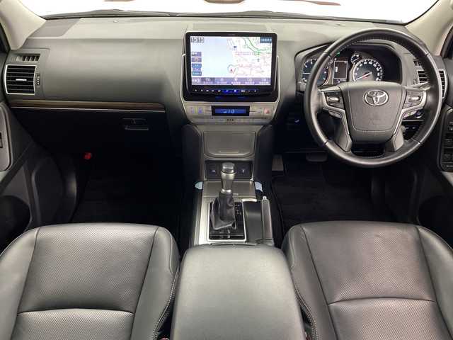 トヨタ ランドクルーザー プラド TX Lパッケージ 鹿児島県 2022(令4)年 4.2万km ホワイトパールクリスタルシャイン アルパイン製11型ナビ/（BT/フルセグTV）/サンルーフ/プリクラッシュセーフティ/レーダークルーズコントロール/レーンキープアシスト/ブラックレザーシート/シートヒーター/シートベンチレーション/オートライト/オートマチックハイビーム/ヘッドライトウォッシャー/スマートキー/プッシュスタート