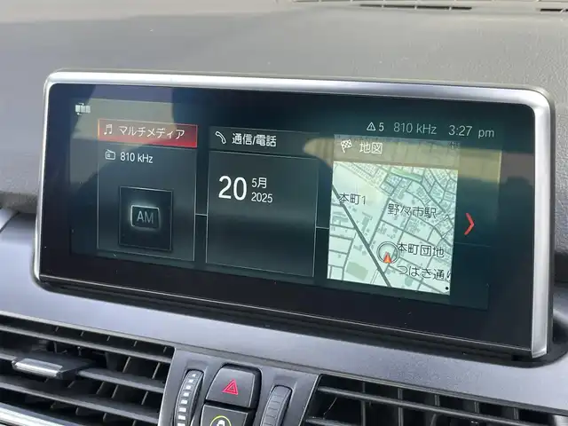 ＢＭＷ ２１８ｄ アクティブツアラー スポーツ 石川県 2019(平31)年 6.8万km アルピンホワイトⅢ 純正HDDナビ/（Bluetooth/バックカメラ/CD/DVD）/USB/衝突軽減ブレーキ/インテリジェントセーフティ/クルーズコントロール/電動格納ミラー/LEDオートライト/前後フォグランプ/電動リアゲート/プッシュスタート/アンビエントライト/黒革ハーフレザー/前席シートヒーター/オットマン/トノカバー/ETC