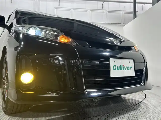 トヨタ エスティマ アエラス 大阪府 2014(平26)年 6万km ブラック 社外19インチアルミホイール　純正SDナビ　フルセグテレビ　バックカメラ　純正フリップダウンモニター　プッシュスタート　ドアバイザー　両側パワースライドドア　ETC　HIDライト　オットマン　クルーズコントロール　前後ドライブレコーダー