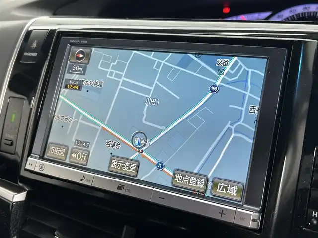 トヨタ エスティマ アエラス 大阪府 2014(平26)年 6万km ブラック 社外19インチアルミホイール　純正SDナビ　フルセグテレビ　バックカメラ　純正フリップダウンモニター　プッシュスタート　ドアバイザー　両側パワースライドドア　ETC　HIDライト　オットマン　クルーズコントロール　前後ドライブレコーダー