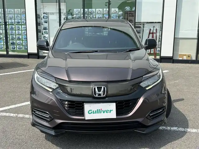 ホンダ ヴェゼル ハイブリッド RS ホンダセンシング 長崎県 2019(平31)年 12.7万km オーロラアメジストメタリック 社外ナビ（BT/AM/FM/DVD/CD/TV)/バックカメラ/ホンダセンシング/USB入力端子/HDMI接続/クルーズコントロール/ドライブレコーダー前方/ETC/純正アルミ/純正フロアマット/前席シートヒーター/横滑り防止装置/レーンキープアシスト/スペアキー/ワンオーナー