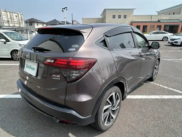 ホンダ ヴェゼル ハイブリッド RS ホンダセンシング 長崎県 2019(平31)年 12.7万km オーロラアメジストメタリック 社外ナビ（BT/AM/FM/DVD/CD/TV)/バックカメラ/ホンダセンシング/USB入力端子/HDMI接続/クルーズコントロール/ドライブレコーダー前方/ETC/純正アルミ/純正フロアマット/前席シートヒーター/横滑り防止装置/レーンキープアシスト/スペアキー/ワンオーナー