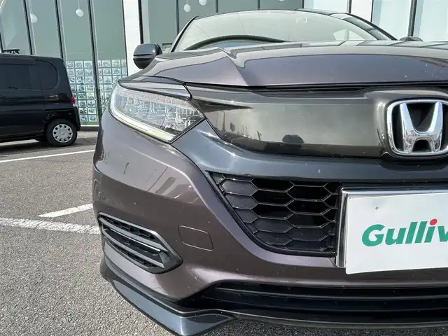 ホンダ ヴェゼル ハイブリッド RS ホンダセンシング 長崎県 2019(平31)年 12.7万km オーロラアメジストメタリック 社外ナビ（BT/AM/FM/DVD/CD/TV)/バックカメラ/ホンダセンシング/USB入力端子/HDMI接続/クルーズコントロール/ドライブレコーダー前方/ETC/純正アルミ/純正フロアマット/前席シートヒーター/横滑り防止装置/レーンキープアシスト/スペアキー/ワンオーナー