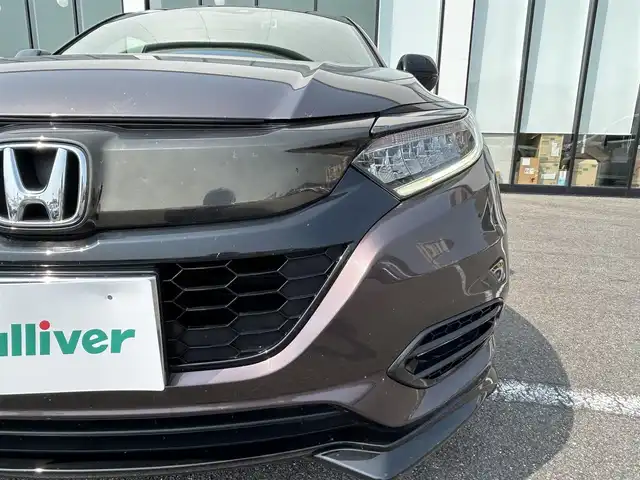ホンダ ヴェゼル ハイブリッド RS ホンダセンシング 長崎県 2019(平31)年 12.7万km オーロラアメジストメタリック 社外ナビ（BT/AM/FM/DVD/CD/TV)/バックカメラ/ホンダセンシング/USB入力端子/HDMI接続/クルーズコントロール/ドライブレコーダー前方/ETC/純正アルミ/純正フロアマット/前席シートヒーター/横滑り防止装置/レーンキープアシスト/スペアキー/ワンオーナー