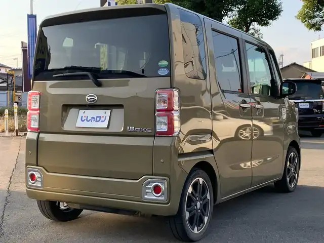 ダイハツ ウェイク G ターボ　レジャーエディション SA Ⅱ 福井県 2016(平28)年 8.8万km オフビートカーキM (株)IDOMが運営する【じしゃロン福井店】の自社ローン対象車両になります。こちらは現金またはオートローンご利用時の価格です。自社ローンご希望の方は別途その旨お申付け下さい/純正ナビ（CD・DVD・BT接続可）/フルセグテレビ/バックカメラ/ETC/両側パワースライドドア/LEDヘッドライト