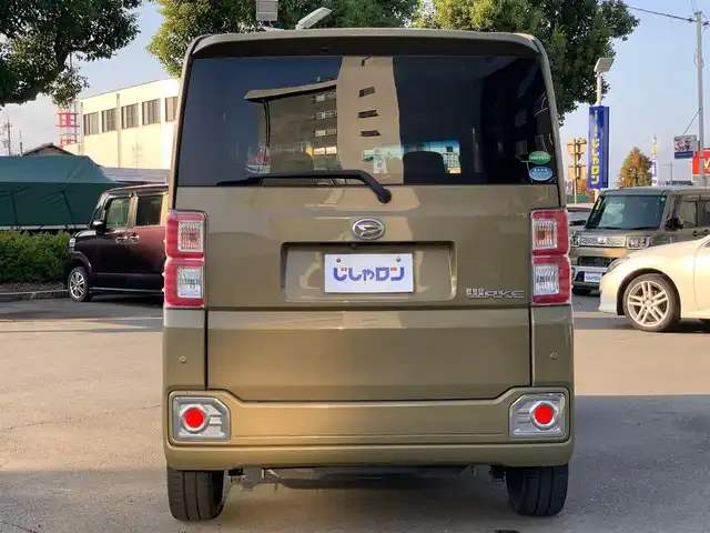 ダイハツ ウェイク G ターボ　レジャーエディション SA Ⅱ 福井県 2016(平28)年 8.8万km オフビートカーキM (株)IDOMが運営する【じしゃロン福井店】の自社ローン対象車両になります。こちらは現金またはオートローンご利用時の価格です。自社ローンご希望の方は別途その旨お申付け下さい/純正ナビ（CD・DVD・BT接続可）/フルセグテレビ/バックカメラ/ETC/両側パワースライドドア/LEDヘッドライト