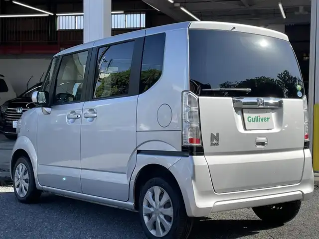 ホンダ Ｎ ＢＯＸ G 千葉県 2016(平28)年 8.4万km カトラリーシルバーM メモリナビ（VXM-164CSi）/CD/ワンセグ/BT/プッシュスタート/スマートキー/純正フロアマット/取扱説明書