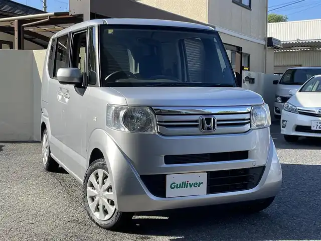 ホンダ Ｎ ＢＯＸ G 千葉県 2016(平28)年 8.4万km カトラリーシルバーM メモリナビ（VXM-164CSi）/CD/ワンセグ/BT/プッシュスタート/スマートキー/純正フロアマット/取扱説明書