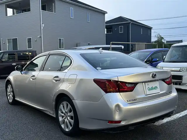 レクサス ＧＳ 450h 静岡県 2012(平24)年 9.9万km シルバー 純正オーディオ/純正ナビ/純正アルミホイール/電動シート/スマートカードキー/バックカメラ/6速マニュアル付きAT