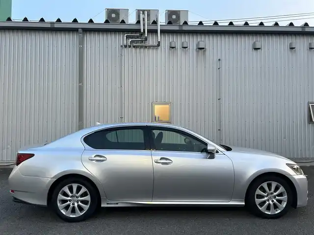 レクサス ＧＳ 450h 静岡県 2012(平24)年 9.9万km シルバー 純正オーディオ/純正ナビ/純正アルミホイール/電動シート/スマートカードキー/バックカメラ/6速マニュアル付きAT