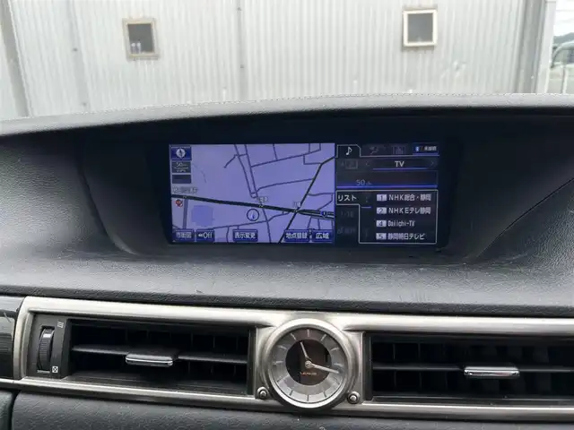 レクサス ＧＳ 450h 静岡県 2012(平24)年 9.9万km シルバー 純正オーディオ/純正ナビ/純正アルミホイール/電動シート/スマートカードキー/バックカメラ/6速マニュアル付きAT