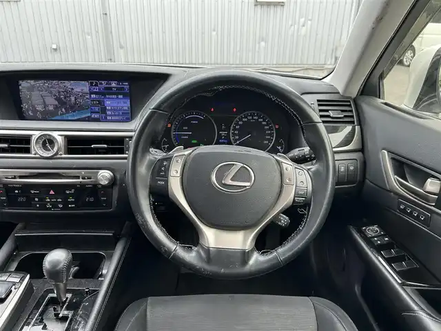 レクサス ＧＳ 450h 静岡県 2012(平24)年 9.9万km シルバー 純正オーディオ/純正ナビ/純正アルミホイール/電動シート/スマートカードキー/バックカメラ/6速マニュアル付きAT