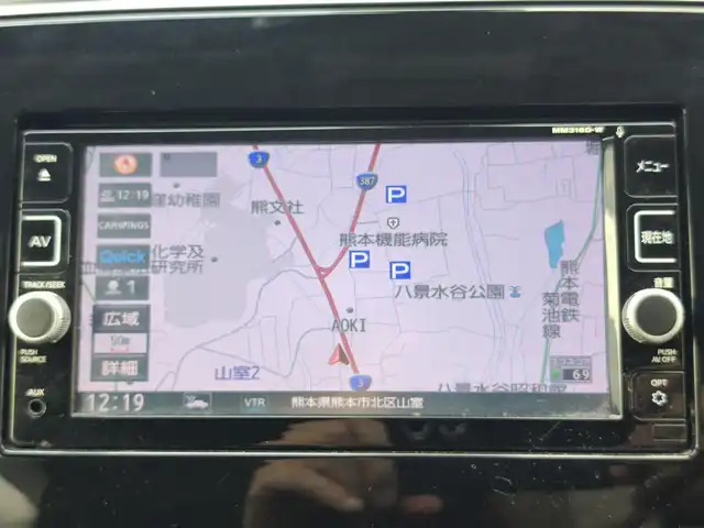 日産 セレナ ハイウェイスター 熊本県 2017(平29)年 12.6万km ブリリアントホワイトパール 純正ナビ（MM316D-W）/【フルセグTV/Bluetooth/CD/DVD】/バックカメラ/フリップダウンモニター/両側パワースライドドア/衝突軽減ブレーキ/クルーズコントロール/ビークルダイナミクスコントロール/オートLEDヘッドライト/純正15インチアルミホイール/ドライブレコーダー前後