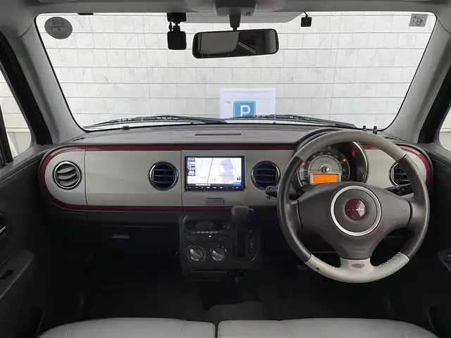 スズキ ラパン ショコラ G 愛知県 2013(平25)年 7.2万km ミルクティーベージュメタリック StradaSDナビ/Bluetooth　ワンセグTV/ドライブレコーダー/レザーシート/純正フロアマット/スマートキー/オートライト/電動格納ミラー/エンジンスタートボタン/アイドリングストップ