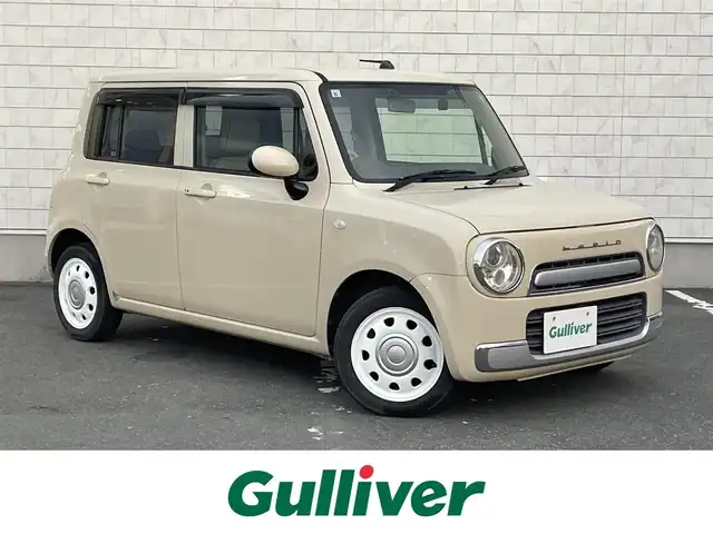 スズキ ラパン ショコラ G 愛知県 2013(平25)年 7.2万km ミルクティーベージュメタリック StradaSDナビ/Bluetooth　ワンセグTV/ドライブレコーダー/レザーシート/純正フロアマット/スマートキー/オートライト/電動格納ミラー/エンジンスタートボタン/アイドリングストップ