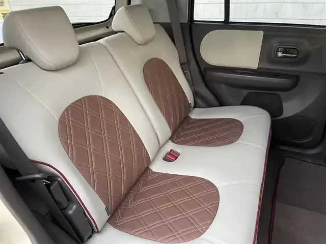 スズキ ラパン ショコラ G 愛知県 2013(平25)年 7.2万km ミルクティーベージュメタリック StradaSDナビ/Bluetooth　ワンセグTV/ドライブレコーダー/レザーシート/純正フロアマット/スマートキー/オートライト/電動格納ミラー/エンジンスタートボタン/アイドリングストップ