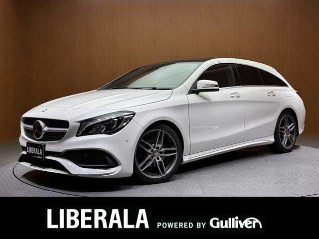 メルセデス・ベンツ ＣＬＡ１８０ Sブレイク　スポーツ 千葉県 2017(平29)年 6.8万km カルサイトホワイト ＡＭＧレザーエクスクルーシブＰＫＧ　/パノラマＳＲ　/黒革シート　/ＡＣＣ　/ナビ　/ＴＶ　/Ｂｌｕｅｔｏｏｔｈ接続　/Ｂカメラ　/シートヒーター　/電動リアゲート　/ＬＥＤライト　/衝突軽減Ｂ　/ＢＳＭ　/ＬＫＡ　/ＥＴＣ