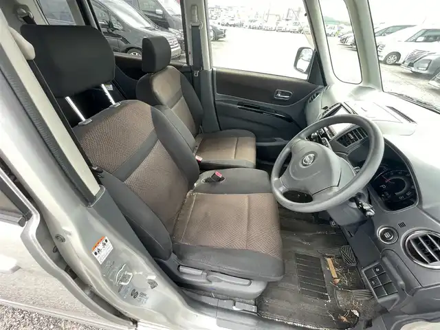日産 ルークス ハイウェイスター 千葉県 2009(平21)年 10.9万km シルキーシルバーメタリック 純正ナビ7インチナビ/ETC/片側パワースライド/ドアバイザー/フォグランプ/電動格納ミラー