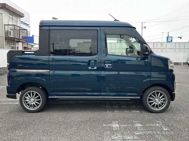 ダイハツ アトレー バン デッキバン 岐阜県 2022(令4)年 2.9万km レーザーブルークリスタルシャイン ワンオーナー/クルーズコントロール/社外メモリーナビTVフルセグ/Bluetooth/SD/DVD/両側パワースライドドア/LEDライト/LEDフォグランプ/コーナーセンサー/衝突軽減システム/AUTOライト/プッシュスタート/ドラレコ前後/ウィンカーミラー/ETC