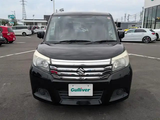 スズキ ソリオ S セレクション 福井県 2018(平30)年 11.1万km スーパーブラックパール 全方位カメラ/純正15インチAW/衝突被害軽減システム/両側パワースライドドア/ETC/純正7インチメモリナビ（CD/DVD/BT/USB/iPod）/フルセグテレビ/レーンキープアシスト/横滑り防止装置/盗難防止装置/ダブル＋サイドエアバッグ/シートヒーター/純正フロアマット/スマートキー