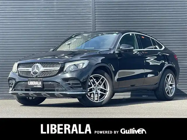 メルセデス・ベンツ ＧＬＣ２２０ d 4マチック クーペ スポーツ 山梨県 2018(平30)年 5.5万km オブシディアンブラック ワンオーナー/レーダーセーフティP/HUD/360カメラ/キーレスゴー/黒半革/前席パワーシート/全席シートＨ/純正ＨＤＤナビ/ＣＤ/ＤＶＤ/フルセグ/ＥＴＣ/ＬＥＤヘッドライト/インテリジェントライト/純正ドラレコ/純正１９インチアルミ