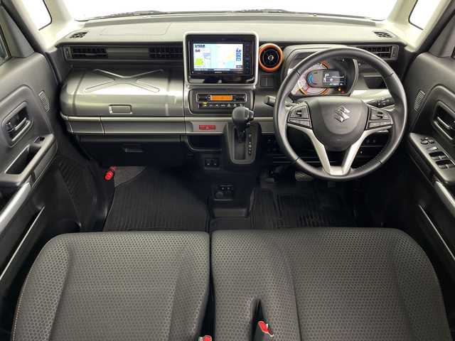 スズキ スペーシア ギア HYBRID XZ 鹿児島県 2020(令2)年 2.3万km 青 スズキセーフティサポート/社外ナビ　/（フルセグ/Bluetooth/CD/DVD/AM/FM）/前後ドライブレコーダー　/バックカメラ　/オートハイビーム　/後方コーナーセンサー　/レーダークルーズコントロール　/レーンキープアシスト　/ＬＥＤヘッドライト　/ベンチシート　/サーキュレーター　/ＥＴＣ/革巻きステアリング/両側パワースライドドア