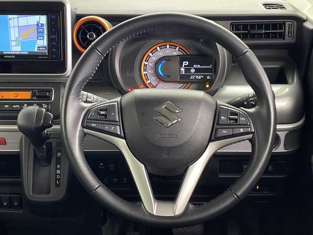 スズキ スペーシア ギア HYBRID XZ 鹿児島県 2020(令2)年 2.3万km 青 スズキセーフティサポート/社外ナビ　/（フルセグ/Bluetooth/CD/DVD/AM/FM）/前後ドライブレコーダー　/バックカメラ　/オートハイビーム　/後方コーナーセンサー　/レーダークルーズコントロール　/レーンキープアシスト　/ＬＥＤヘッドライト　/ベンチシート　/サーキュレーター　/ＥＴＣ/革巻きステアリング/両側パワースライドドア