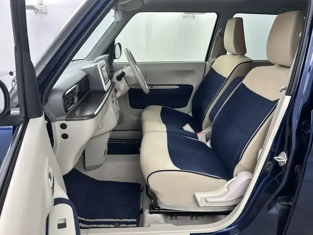 スズキ ラパン モード 愛知県 2021(令3)年 5.9万km ノクターンブルーパール/ホワイト 2トーンルーフ 禁煙車/7インチメモリナビ/（CD/Bluetooth/ワンセグTV/AM/FM)/バックカメラ/衝突軽減ブレーキ/レーンキープアシスト/後方クリアランスソナー/ETC/ドライブレコーダー/シートヒーター/ベンチシート/スマートキー/プッシュスタート/LEDヘッドライト/純正風呂マット/横滑り防止装置