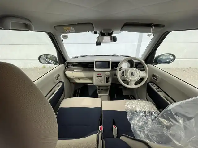 スズキ ラパン モード 千葉県 2021(令3)年 6万km ノクターンブルーパール/ホワイト 2トーンルーフ 衝突軽減ブレーキ/レーンキープアシスト/コーナーセンサー(後)/社外7インチメモリナビ(MDV-D3088TW)/・ワンセグ/BT/DVD/CD/バックカメラ/ステアリングスイッチ/ETC/アイドリングストップ/シートヒーター(D/N席)/LEDヘッドライト/オートライト/スマートキー/プッシュスタート/純正フロアマット/純正14インチホイール