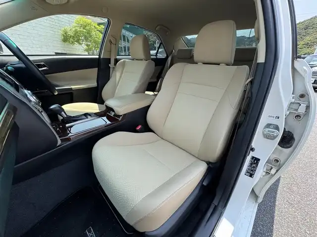 トヨタ マークＸ 250G 愛媛県 2012(平24)年 8.9万km ホワイトパールクリスタルシャイン 純正ナビ/・フルセグTV/・Bluetooth/・CD/DVD/・FM/AM/・USB/ETC/バックカメラ・サイドカメラ/D席パワーシート/スペアキー/ステアリングスイッチ/革巻きハンドル/フロアマット
