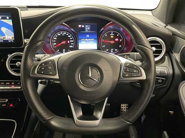 メルセデス・ベンツ ＧＬＣ２２０ d 4マチック クーペ スポーツ 新潟県 2018(平30)年 4万km オブシディアンブラック 4WD/AMGスタイリングパッケージ/・フロントスポイラー/・リアスカート/スポーツシート/・ハーフレザー/・パワーシート/・メモリ機能/・全席シートヒーター/電動リアゲート/ヘッドアップディスプレイ/レーダーセーフティパッケージ/・アクティブブレーキアシスト/・レーンキープアシスト/・ブラインドスポットアシスト/・アテンションアシスト/・ディスタンスパイロット ディストロニック/純正HDDナビ/フルセグTV/Bluetooth/USB/DVD/CD/全方位カメラ/・バックカメラ/ETC/前後ドライブレコーダー/オートライト/オートハイビーム/LEDヘッドライト/純正フロアマット/純正19インチアルミホイール