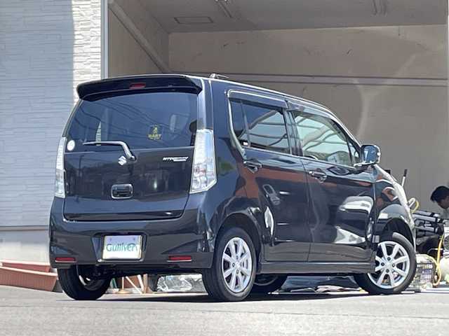 スズキ ワゴンＲ スティングレー X 大分県 2014(平26)年 6.9万km ブルーイッシュブラックパール3 純正フロアマット/バックカメラ/オートライト/スマートキー