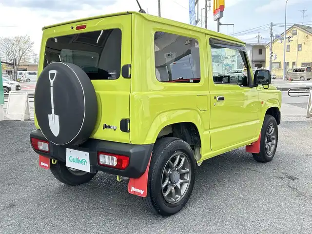 スズキ ジムニー XC 埼玉県 2020(令2)年 2万km キネティックイエロー ・ディーラー点検記録簿R2~R6/・ワンオーナー/・社外ナビ（DISC/SD/TV/BT/USB）/・ステアリングスイッチ/・革巻きステアリング/・クルーズコントロール/・横滑り防止装置/・ヒルディセントコントロール/・衝突被害軽減システム/・レーンアシスト/・ヘッドライトウォッシャー/・オートライト/・LEDヘッドライト/・フォグライト/・純正フロアマット/・純正16インチアルミホイール/・ドアバイザー/・純正マッドフラップ/・電動格納ミラー/・ウィンカーミラー/・プッシュスタート/・スマートキー/・スペアキー×１