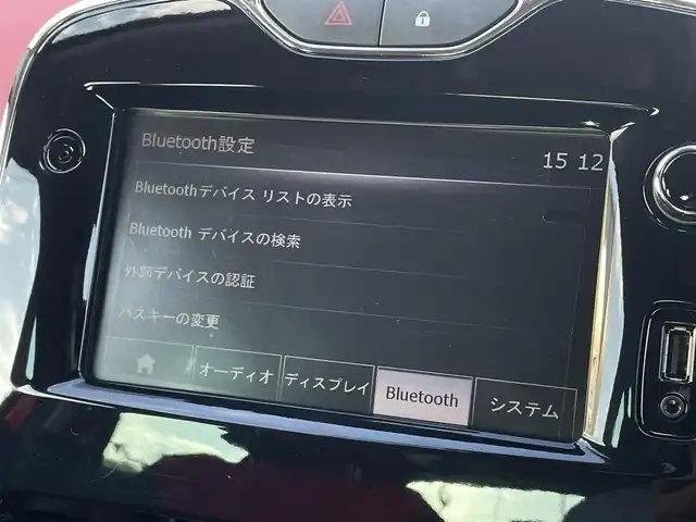 ルノー ルーテシア インテンス 三重県 2015(平27)年 11.3万km 赤 純正ナビ/ETC/Bluetooth/ドラレコ/純正17インチAW