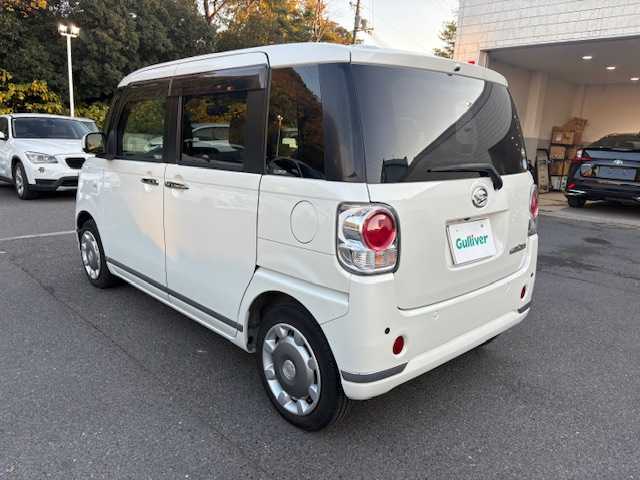 ダイハツ ムーヴ キャンバス G メイクアッフ SA Ⅱ 大阪府 2017(平29)年 6万km パールホワイトⅢ 純正ナビ　/フルセグ　/バックカメラ　/両側パワースライドドア　/衝突回避ブレーキ　/車線逸脱警報　/ドライブレコーダー　/ＥＴＣ　/プッシュスタート　/スマートキー　/ステアリングスイッチ　/オートライト　/電格ミラー