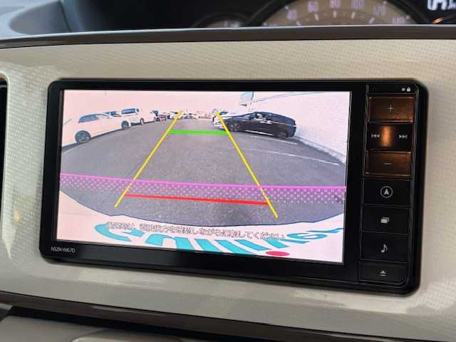 ダイハツ ムーヴ キャンバス G メイクアッフ SA Ⅱ 大阪府 2017(平29)年 6万km パールホワイトⅢ 純正ナビ　/フルセグ　/バックカメラ　/両側パワースライドドア　/衝突回避ブレーキ　/車線逸脱警報　/ドライブレコーダー　/ＥＴＣ　/プッシュスタート　/スマートキー　/ステアリングスイッチ　/オートライト　/電格ミラー