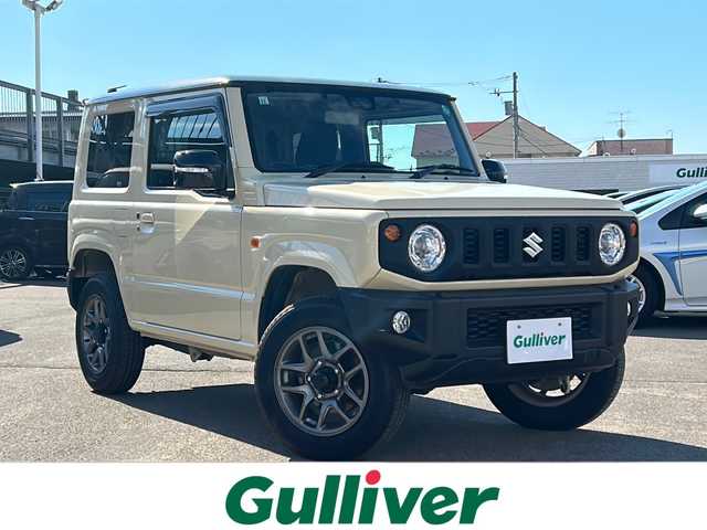 スズキ ジムニー XC 道東・釧路十勝 2021(令3)年 1.6万km シフォンアイボリーメタリックブラック2トーンルーフ 4WD/社外ディスプレイオーディオ　/(ＤＶＤ再生/Ｂｌｕｅｔｏｏｔｈ接続)　/前方ドライブレコーダー　/ビルトインＥＴＣ　/バックカメラ　/前席シートヒーター　/クルーズコントロール　/レーンアシスト　/衝突軽減ブレーキ/横滑り防止装置/アイドリングストップ/スマートキー/プッシュスタート　/純正ＬＥＤヘッドライト/純正16インチアルミホイール/純正フロアマット