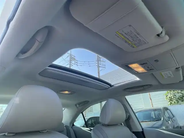 レクサス ＨＳ 250h バージョンL 群馬県 2009(平21)年 15.2万km クォーツホワイトクリスタルシャイン 純正HDDナビゲーション/（CD/DVD/MD/フルセグTV）/バックカメラ/サンルーフ/本革シート/前席メモリパワーシート/前席シートヒーター/エアシート/ステアリングスイッチ/ビルトインETC/クルーズコントロール/リアサンシェード/コーナーポール/LEDヘッドライト/フォグライト/クリアランスソナー/電格ミラー/ドアバイザー/純正フロアマット/純正17インチアルミホイール