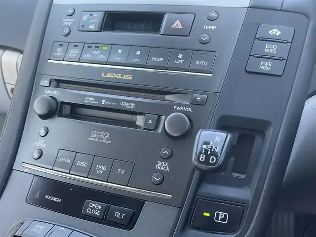レクサス ＨＳ 250h バージョンL 群馬県 2009(平21)年 15.2万km クォーツホワイトクリスタルシャイン 純正HDDナビゲーション/（CD/DVD/MD/フルセグTV）/バックカメラ/サンルーフ/本革シート/前席メモリパワーシート/前席シートヒーター/エアシート/ステアリングスイッチ/ビルトインETC/クルーズコントロール/リアサンシェード/コーナーポール/LEDヘッドライト/フォグライト/クリアランスソナー/電格ミラー/ドアバイザー/純正フロアマット/純正17インチアルミホイール