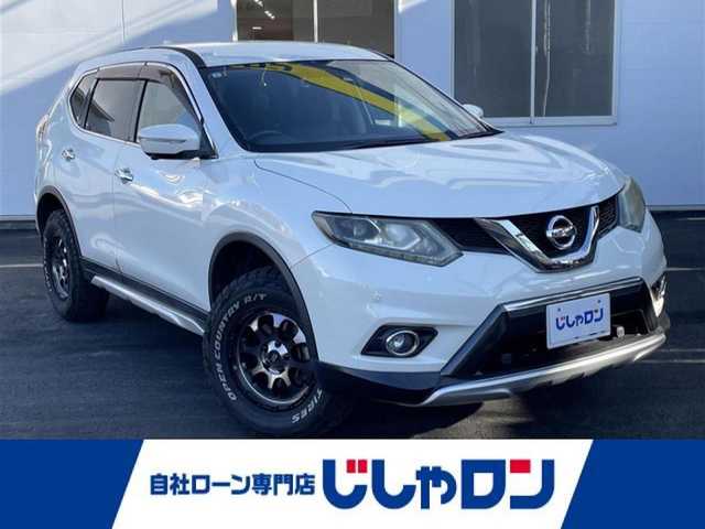 日産 エクストレイル 20X エマージェンシーブレーキ 埼玉県 2014(平26)年 10.4万km ブリリアントホワイトパール (株)IDOMが運営する【じしゃロン川越店】の自社ローン専用車両になります。こちらは現金またはオートローンご利用時の価格です。自社ローンご希望の方は別途その旨お申付け下さい/ヒーテッドミラー　/シートヒーター　/フルセグ /コーナーセンサー /防水シート /スカッフプレート /クルーズコントロール /LEDオートライト /フォグ /取扱説明書 /保証書 /ドアバイザー