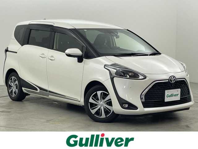 トヨタ シエンタ G クエロ 福岡県 2019(平31)年 2.8万km ホワイトパールクリスタルシャイン 純正９型ナビ　/全方位カメラ　/ビルトインＥＴＣ　/前後ドラレコ　/デジタルルームミラー　/レーダー探知機　/コーナーセンサー　/衝突軽減　/レーンキープ　/ＰＫＳＢ　/アイドリングストップ/両側電動スライドドア　/シートヒーター　/ステアリングヒーター/ハーフレザーシート/純正１５インチアルミホイール/LEDヘッドライト