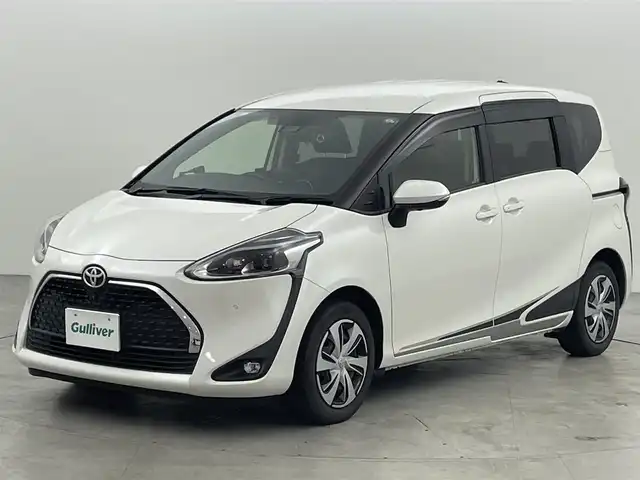 トヨタ シエンタ G クエロ 福岡県 2019(平31)年 2.8万km ホワイトパールクリスタルシャイン 純正９型ナビ　/全方位カメラ　/ビルトインＥＴＣ　/前後ドラレコ　/デジタルルームミラー　/レーダー探知機　/コーナーセンサー　/衝突軽減　/レーンキープ　/ＰＫＳＢ　/アイドリングストップ/両側電動スライドドア　/シートヒーター　/ステアリングヒーター/ハーフレザーシート/純正１５インチアルミホイール/LEDヘッドライト