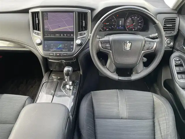 トヨタ クラウン アスリート S 福島県 2013(平25)年 15.2万km ホワイトパールクリスタルシャイン サンルーフ/純正HDDナビ/バックカメラ/フルセグテレビ/ビルトインETC/クルーズコントロール/コンビステアリング/純正18インチAW/HIDヘッドライト/フォグランプ/プッシュスタート