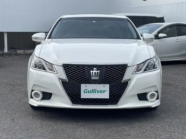 トヨタ クラウン アスリート S 福島県 2013(平25)年 15.2万km ホワイトパールクリスタルシャイン サンルーフ/純正HDDナビ/バックカメラ/フルセグテレビ/ビルトインETC/クルーズコントロール/コンビステアリング/純正18インチAW/HIDヘッドライト/フォグランプ/プッシュスタート