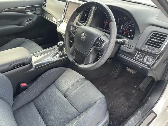 トヨタ クラウン アスリート S 福島県 2013(平25)年 15.2万km ホワイトパールクリスタルシャイン サンルーフ/純正HDDナビ/バックカメラ/フルセグテレビ/ビルトインETC/クルーズコントロール/コンビステアリング/純正18インチAW/HIDヘッドライト/フォグランプ/プッシュスタート