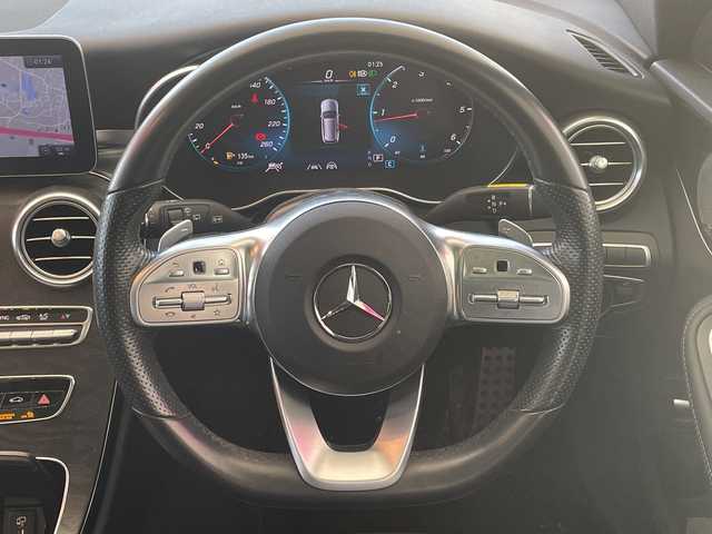 メルセデス・ベンツ Ｃ２２０ｄ ワゴン ローレウスエディション 埼玉県 2019(令1)年 4.2万km ガンＭ 衝突軽減ブレーキ/サンルーフ/Burmesteスピーカー/純正ナビ/全方位カメラ/パワーバックドア/レーダークルーズコントロール/LEDオートライト/革シート/シートヒーター/クーラー/メモリーシート/純正18インチアルミホイール/ブラインドスポットモニター/純正ETC2.0