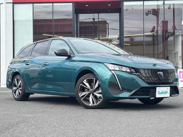 プジョー ３０８ SW アリュール 宮城県 2022(令4)年 3.6万km トゥアナゲブルー 登録時走行距離35980km/純正ナビ/プッシュスタート/スマートキー/ドライブレコーダー/レーンキープ/ステアリングリモコン/追従クルーズコントロール/置くだけ充電/ETC/バックカメラ/パドルシフト/LED/電動格納ミラー/純正アルミホイール